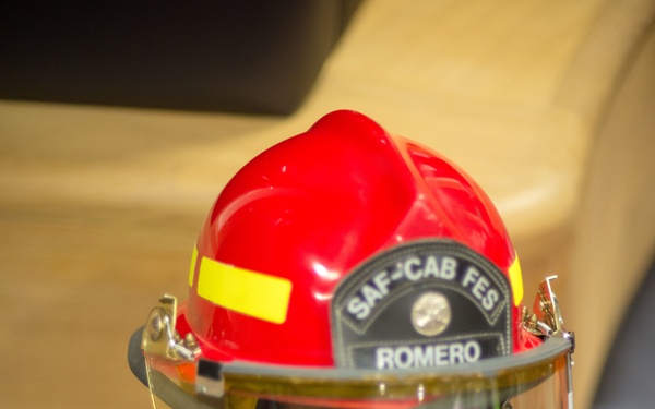 Firefighters visit SHAPE American School
