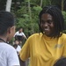 USS Germantown (LSD 42) participates in a community project