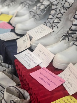 The ‘Boots’ Arrive at BHC Norfolk for Final Display