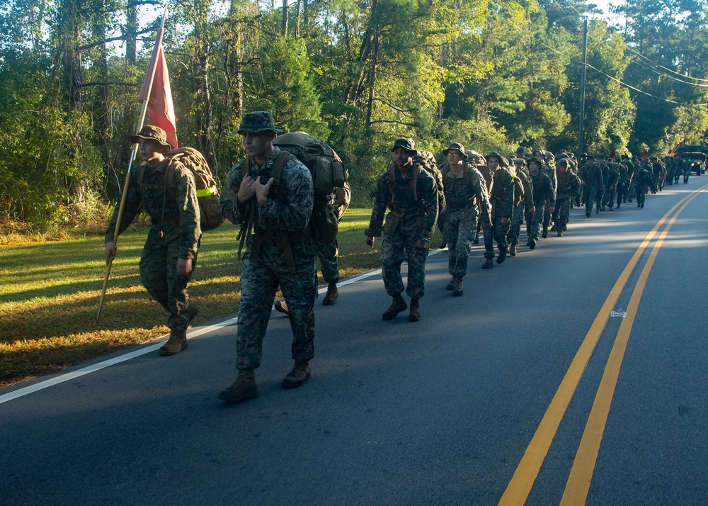 2nd ANGLICO Conducts Hike to Honor the Fallen