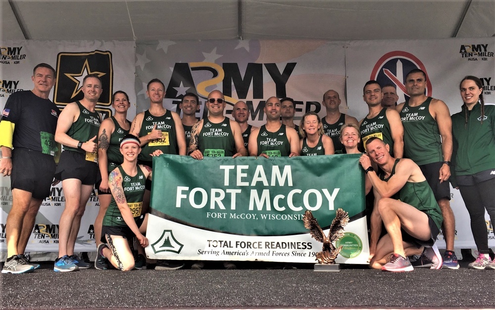 Fort McCoy Army Ten-Miler teams take 1st, 5th in 2019 competition