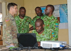 Civil Affairs Team 324 support Gabonese partner nation in counter illicit trafficking operations [Image 2 of 20]