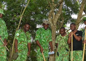 Civil Affairs Team 324 support Gabonese partner nation in counter illicit trafficking operations