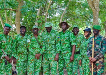 Civil Affairs Team 324 support Gabonese partner nation in counter illicit trafficking operations