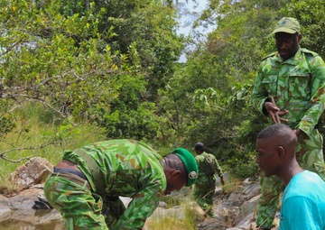 Civil Affairs Team 324 support Gabonese partner nation in counter illicit trafficking operations