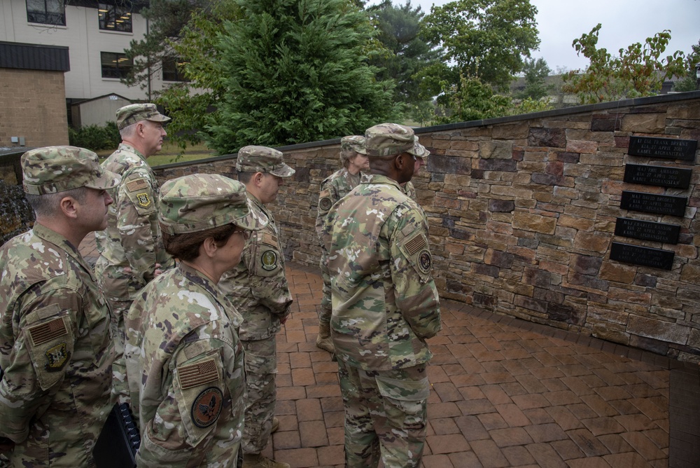 Gen. Goldfein and CMSAF Wright visit U.S. Air Force Expeditionary Center