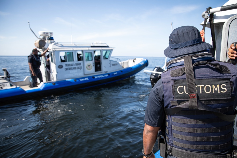 AMO conducts maritime enforcement training for Trinidad and Tobago Customs and Excise officers
