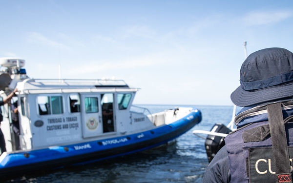 AMO conducts maritime enforcement training for Trinidad and Tobago Customs and Excise officers