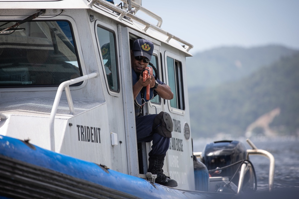 AMO conducts maritime enforcement training for Trinidad and Tobago Customs and Excise officers