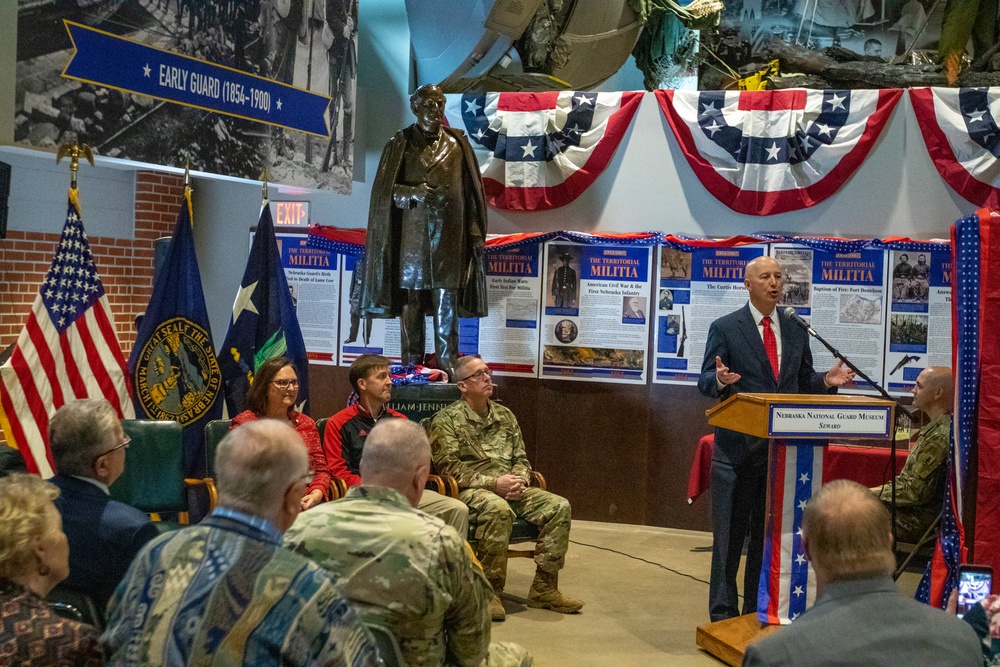 William Jennings Bryan Statue Unveiling