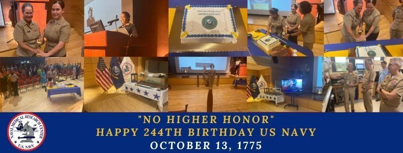 NMRC Celebrates Navy’s 244th Birthday