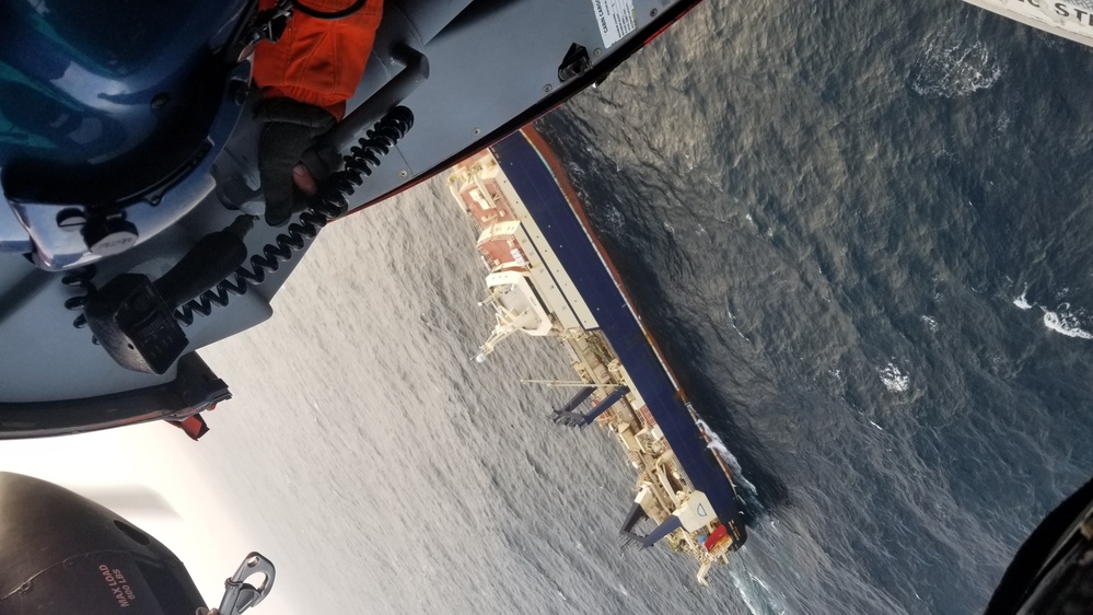 Coast Guard medevacs man from fishing vessel 15 miles west of Coos Bay