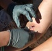 2d Marine Division practices blood transfusion