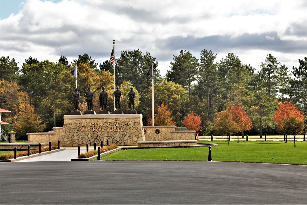 2019 Fall Colors at Fort McCoy's Commemorative Area