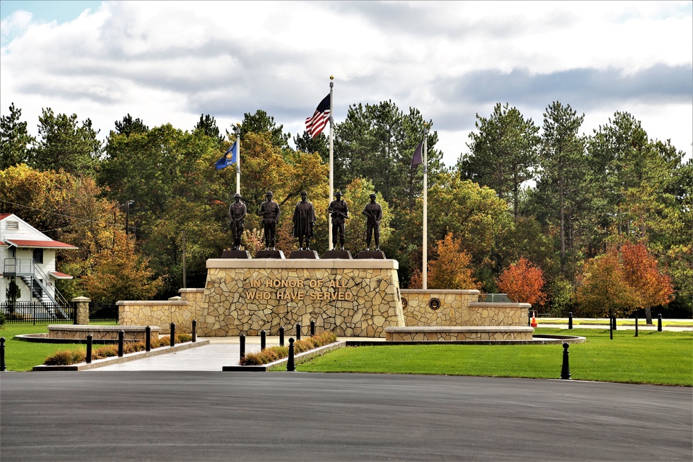 2019 Fall Colors at Fort McCoy's Commemorative Area