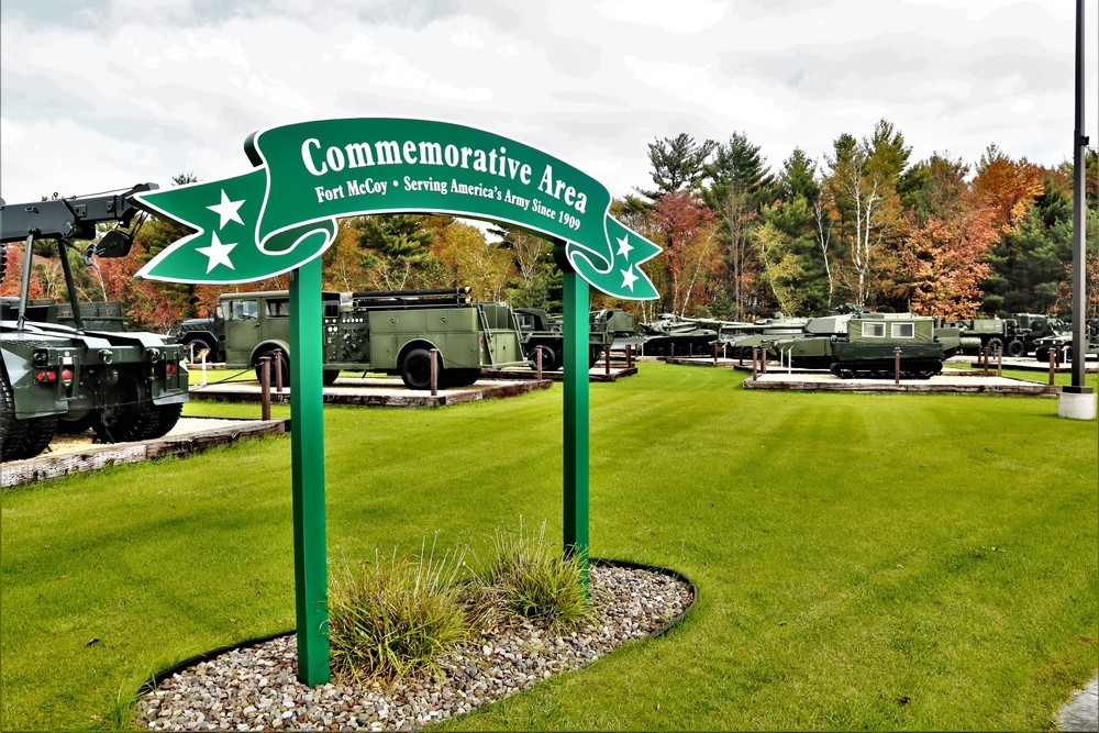 2019 Fall Colors at Fort McCoy's Commemorative Area