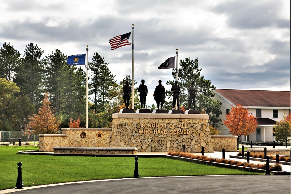 2019 Fall Colors at Fort McCoy's Commemorative Area