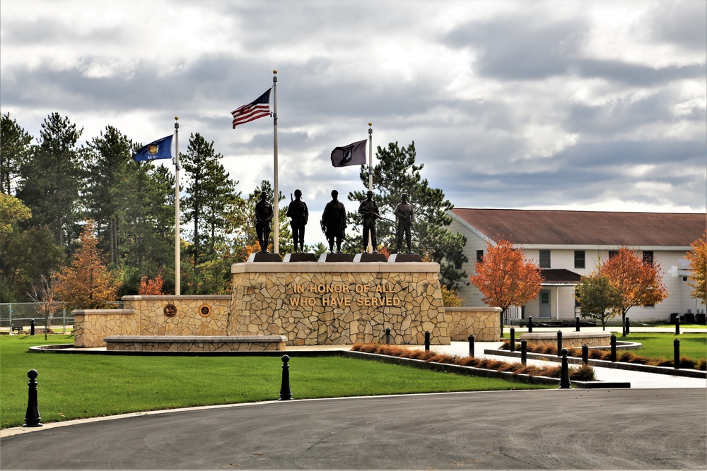 2019 Fall Colors at Fort McCoy's Commemorative Area