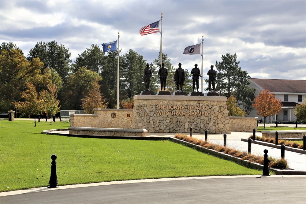 2019 Fall Colors at Fort McCoy's Commemorative Area