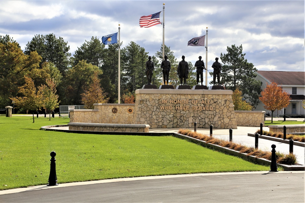 2019 Fall Colors at Fort McCoy's Commemorative Area