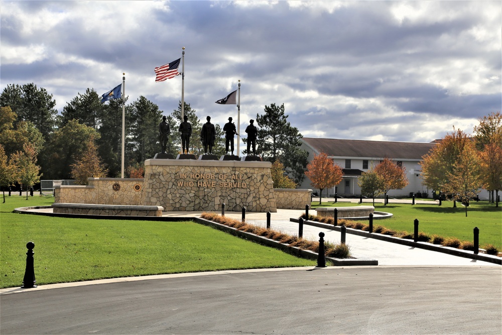 2019 Fall Colors at Fort McCoy's Commemorative Area