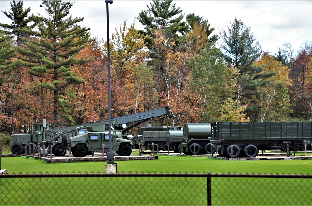 2019 Fall Colors at Fort McCoy's Commemorative Area