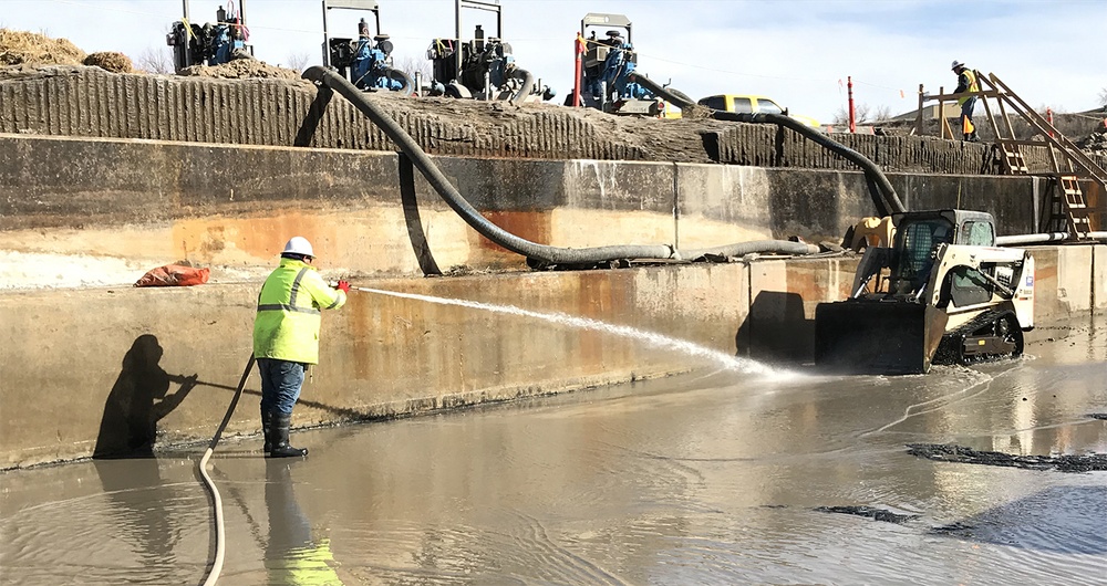 DVIDS - News - John Martin Dam's concrete stilling basin in