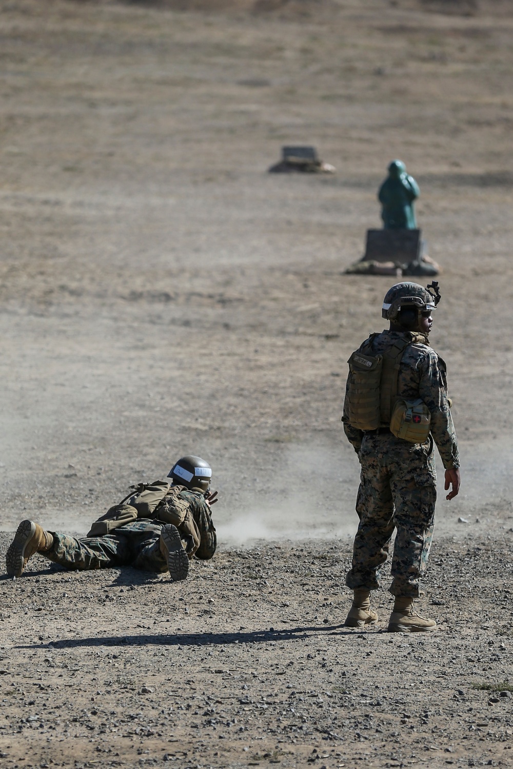 Infantry Training Battalion Marines conduct basic fire, maneuver training