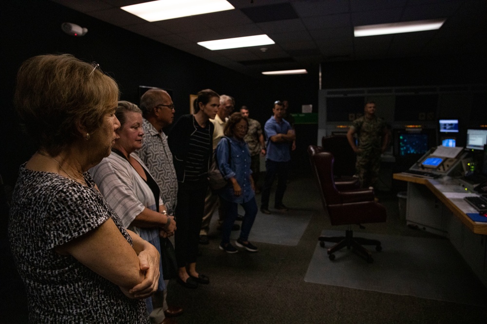 The Kailua Neighborhood Board Sub-committee on Safety, Hawaii Helicopter Association tour MCBH and MCAS Kaneohe Bay