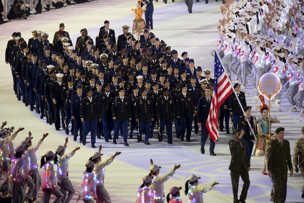 2019 CISM Military World Games Opening Ceremonies
