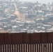 Task Force Barrier San Diego 4 project site  border barrier, facing south toward Mexico