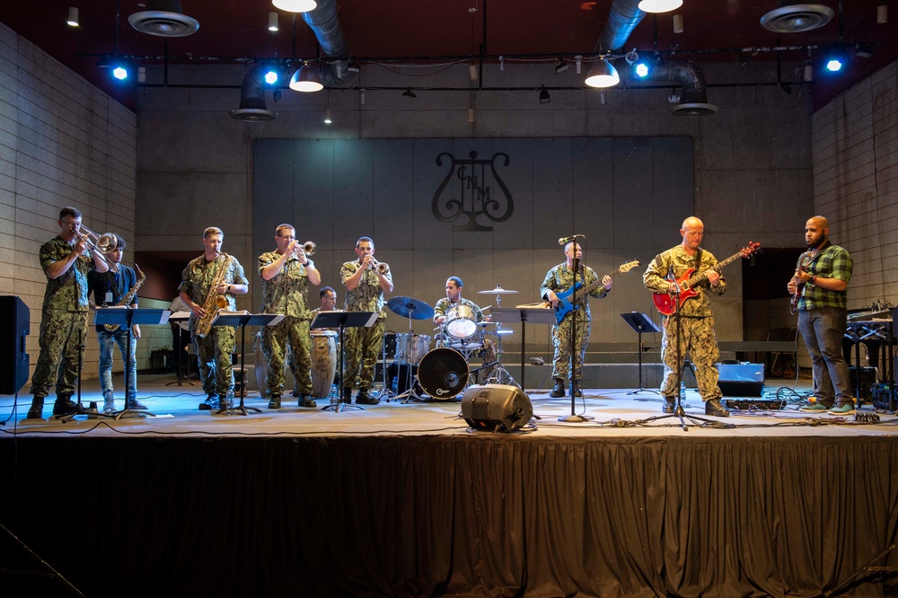 U.S. Fleet Forces Band Performs During Comfort Visit to Dominican Republic