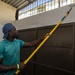 USNS Comfort Sailors assist a School in the Dominican Republic