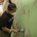 USNS Comfort Sailors assist a School in the Dominican Republic