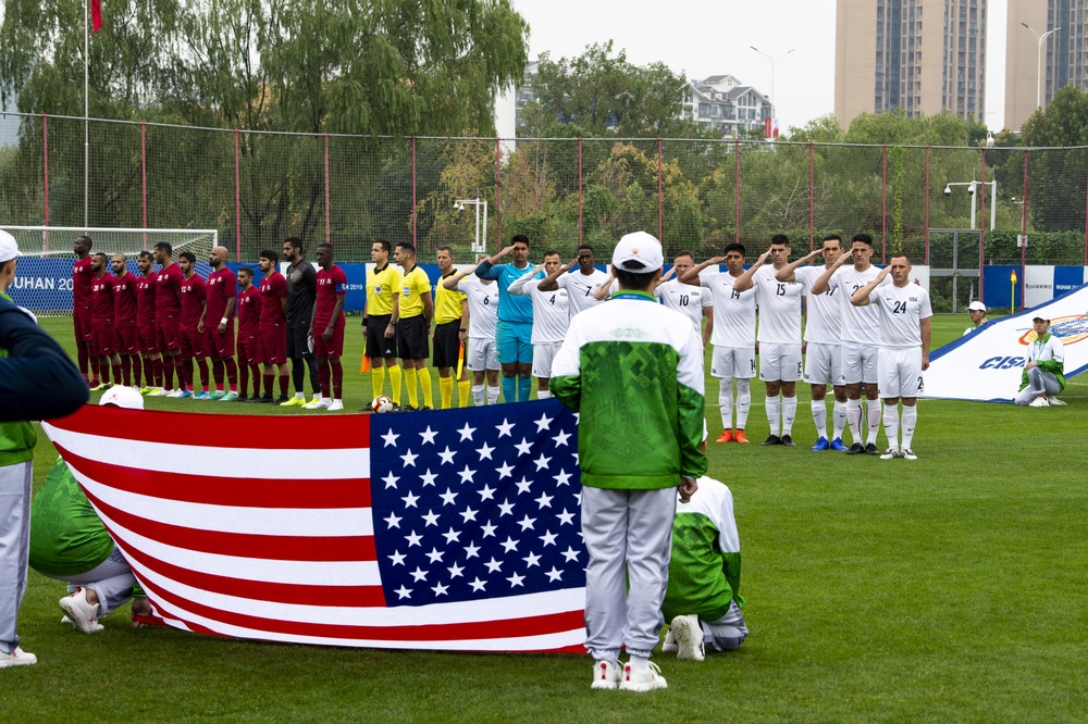CISM Kicks Off with U.S. Men’s Soccer Match in China