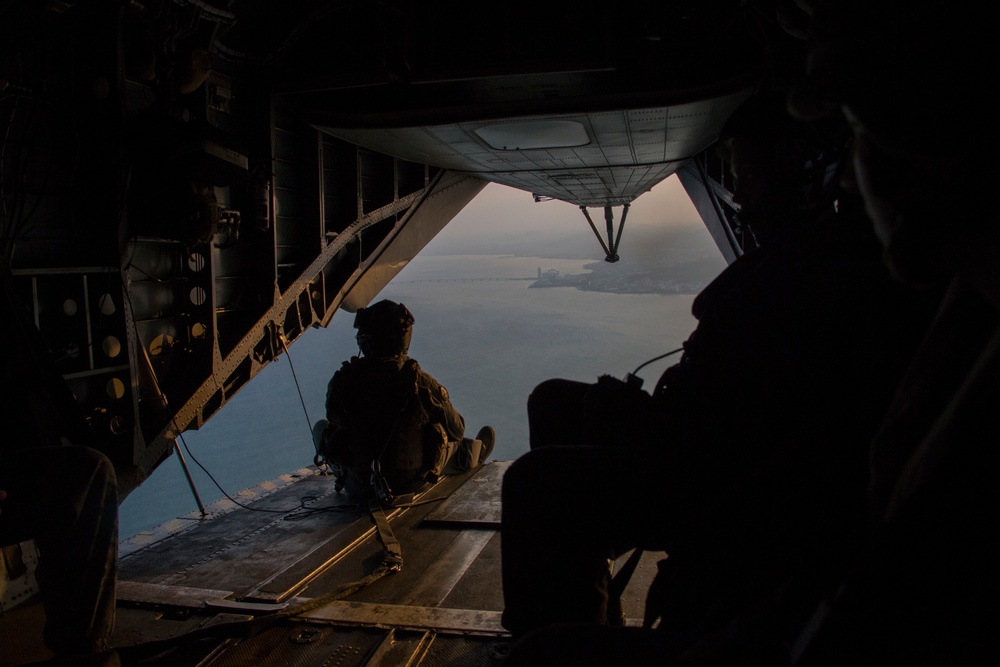 CLB-31 Marines conduct helicopter support team training