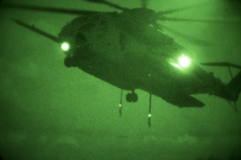 CLB-31 Marines conduct helicopter support team training