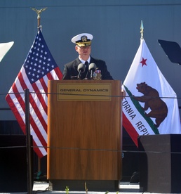 MSC’s Newest Ship USNS Miguel Keith Christened at General Dynamics NASSCO San Diego
