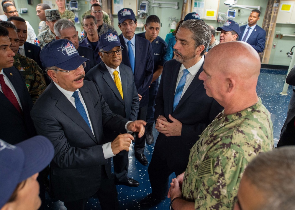 USNS Comfort Visits Dominican Republic