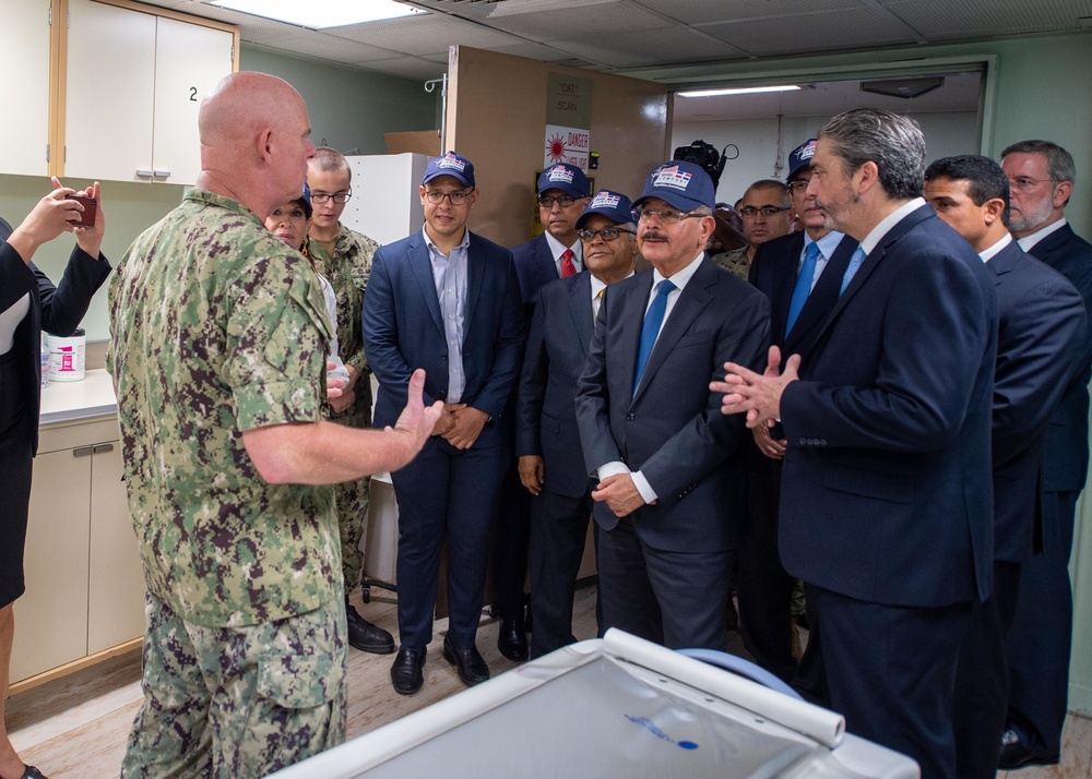 USNS Comfort Visits Dominican Republic