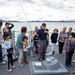 Local Uki city residents take a tour of USS Pioneer (MCM 9)