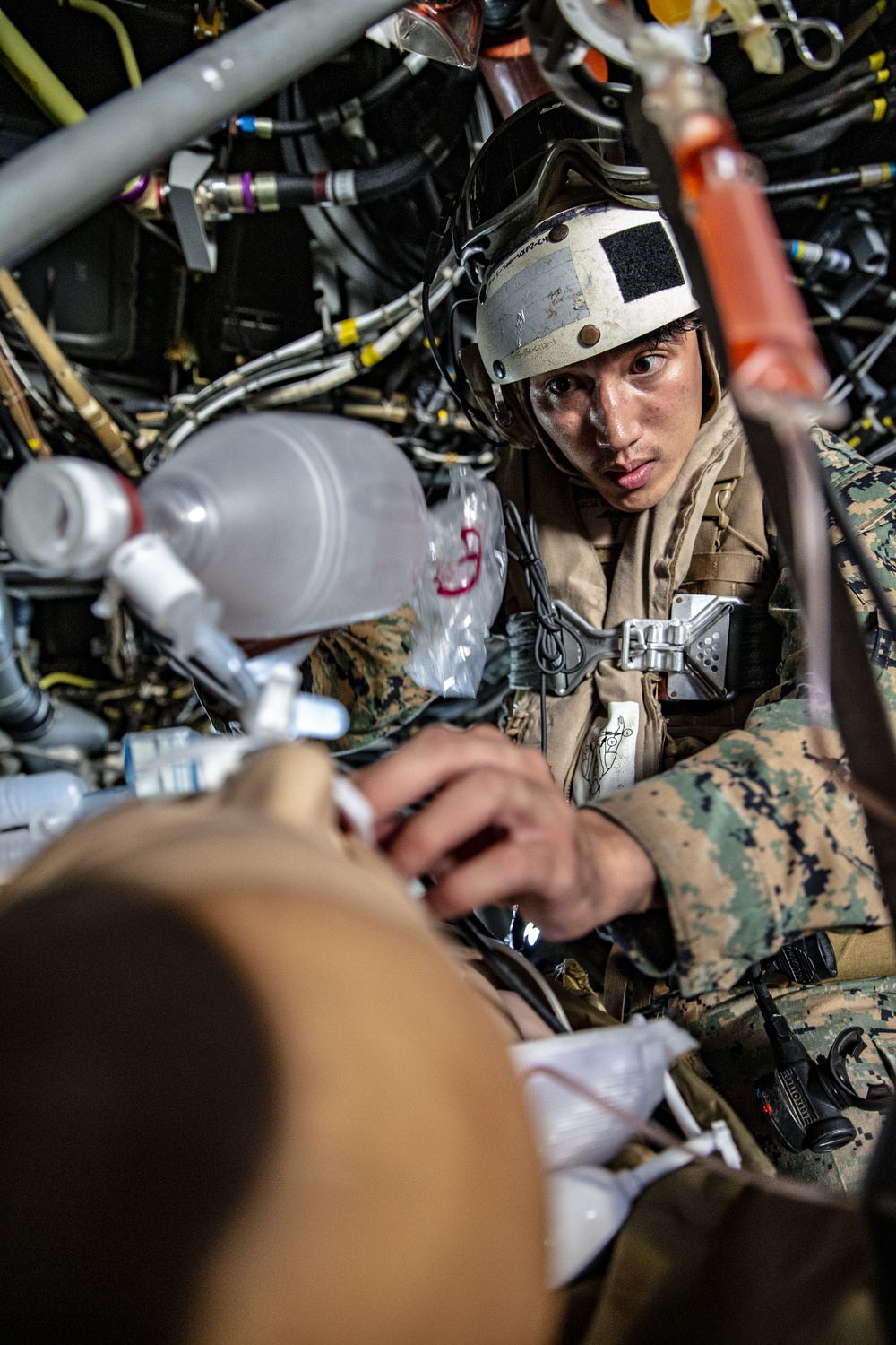 On the move! | Nurses and Corpsmen with 3rd Medical Battalion participate in the Joint Enroute Care Course