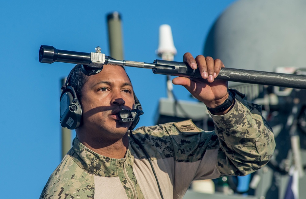 CRS 3 Launches Unmanned Aerial Vehicle During Live-Fire Exercises during Unit Level Training
