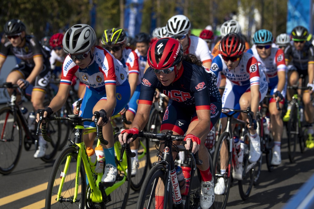 2019 CISM Miilitary World Games Women's Cycling