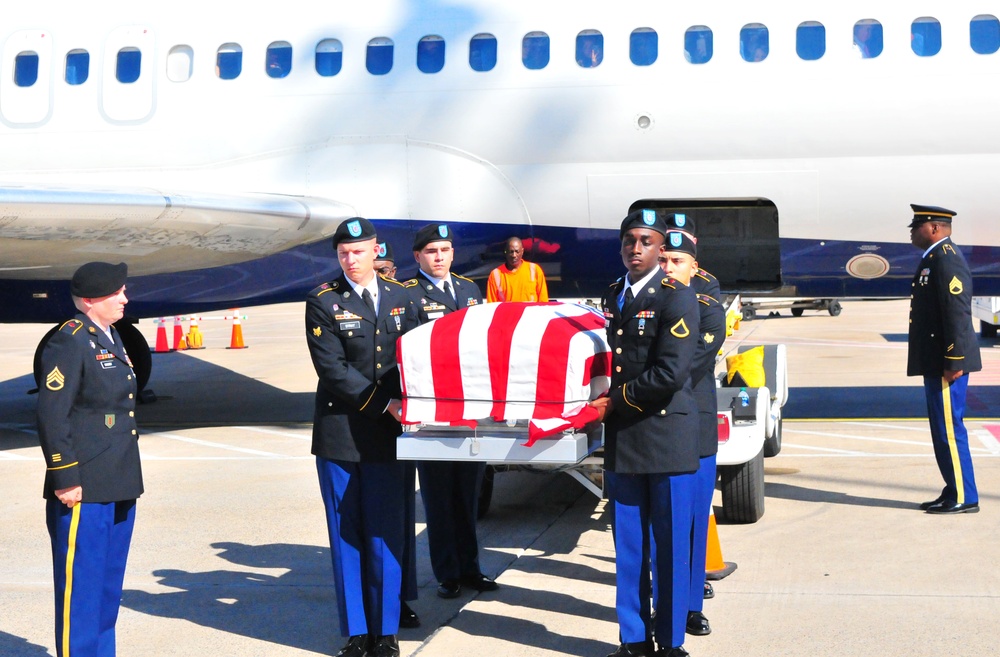 Cpl. Jerry Garrison Repatriation - Returns home to Arkansas