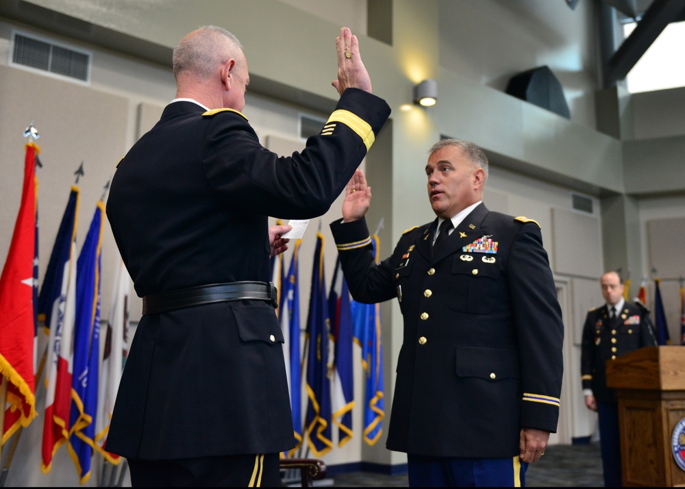 Col. Rice's Oath of Office