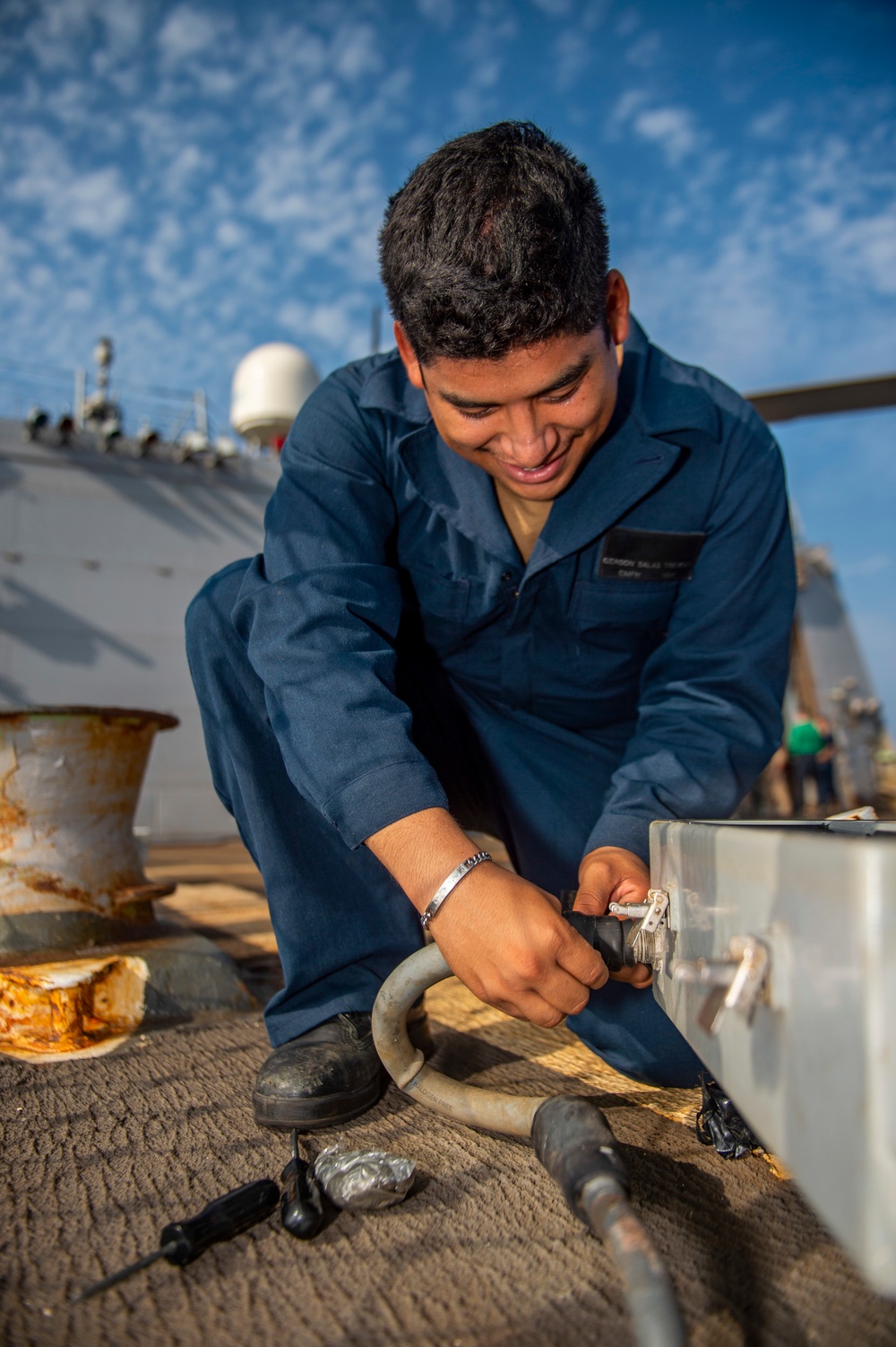 USS Bainbridge Deployment