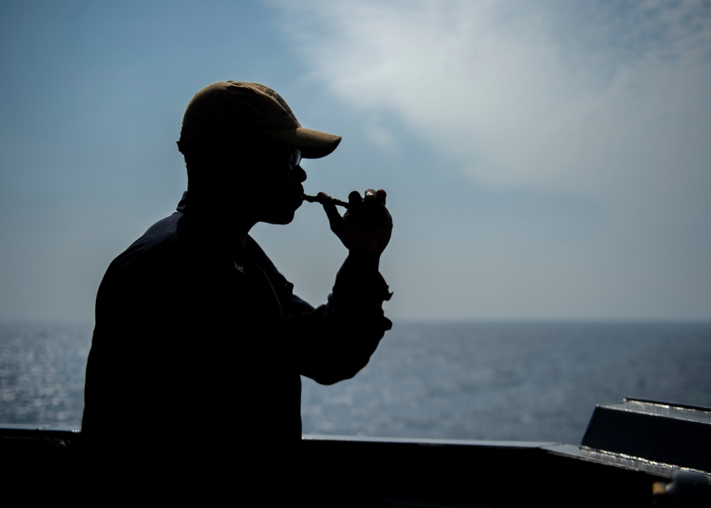 USS Bainbridge Deployment