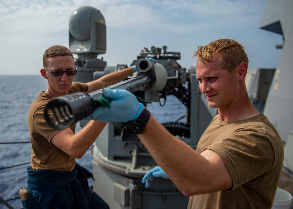 USS Bainbridge Deployment