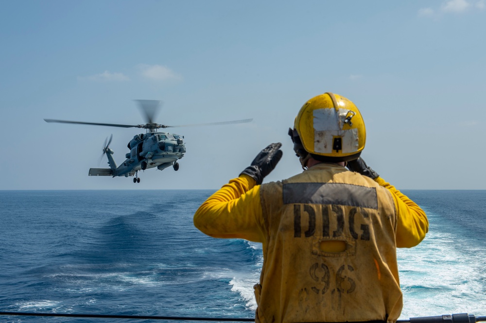 USS Bainbridge Deployment